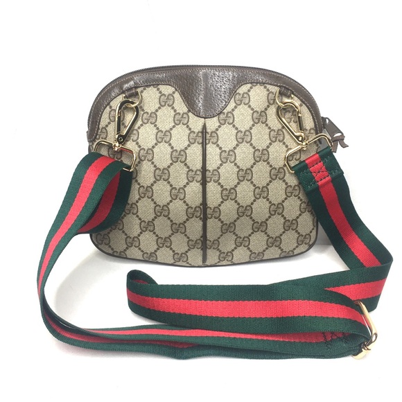 Authentic Gucci crossbody bag brown monogram coated canvas - Picture 7 of 15